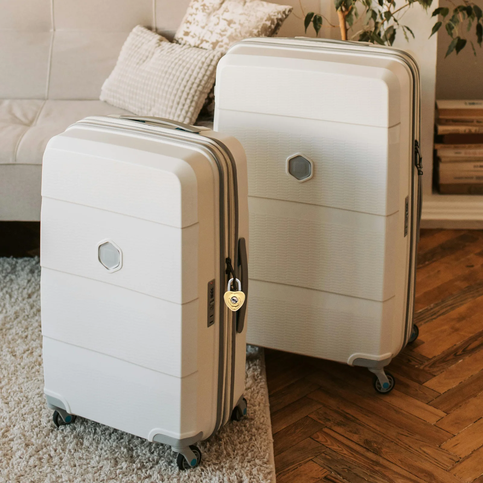 1 مجموعة قفل صغير على شكل قلب مع مفتاح قفل عتيق صغير لصندوق المجوهرات مذكرات الحرفية تخزين صندوق قفل صغير مع مفتاح #1