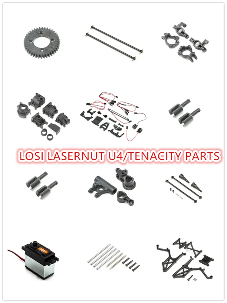 LOSI LASERNUT U4/TENACITY ALL PARTS