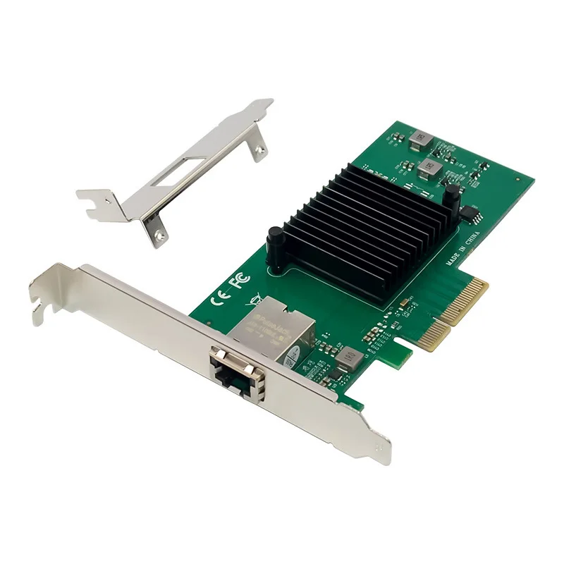 

10 Gbit/s NIC 10 Gbit/s electrical port AQtion AQC107 chip server PCIe X40 Gbit/S NIC 10/100/1000Mbps