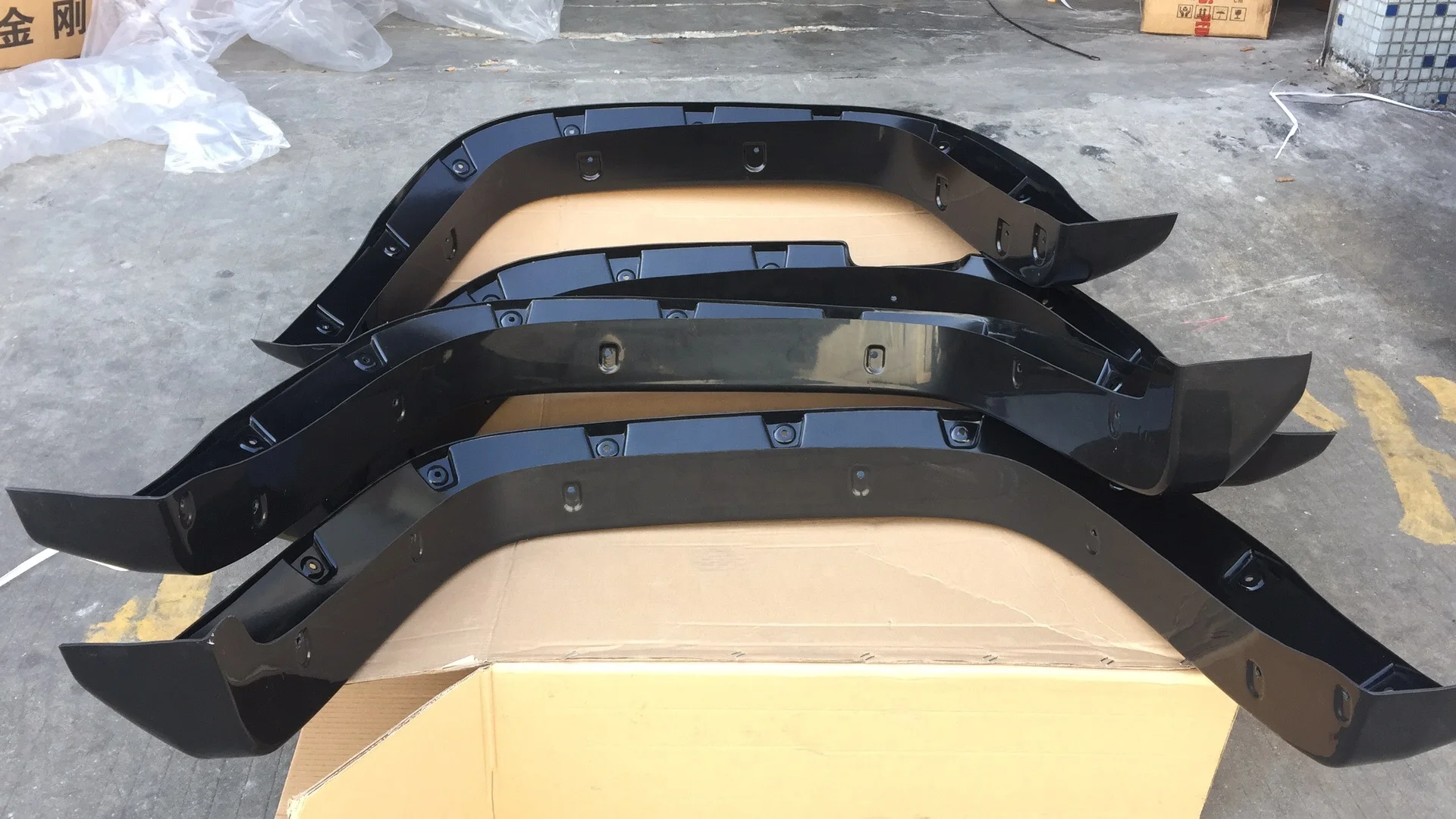 4pcs Per Set Universal Wheel Arches Fender Flares 4 Arches Flare Extension Flares Wide For Volkswagen Amarok