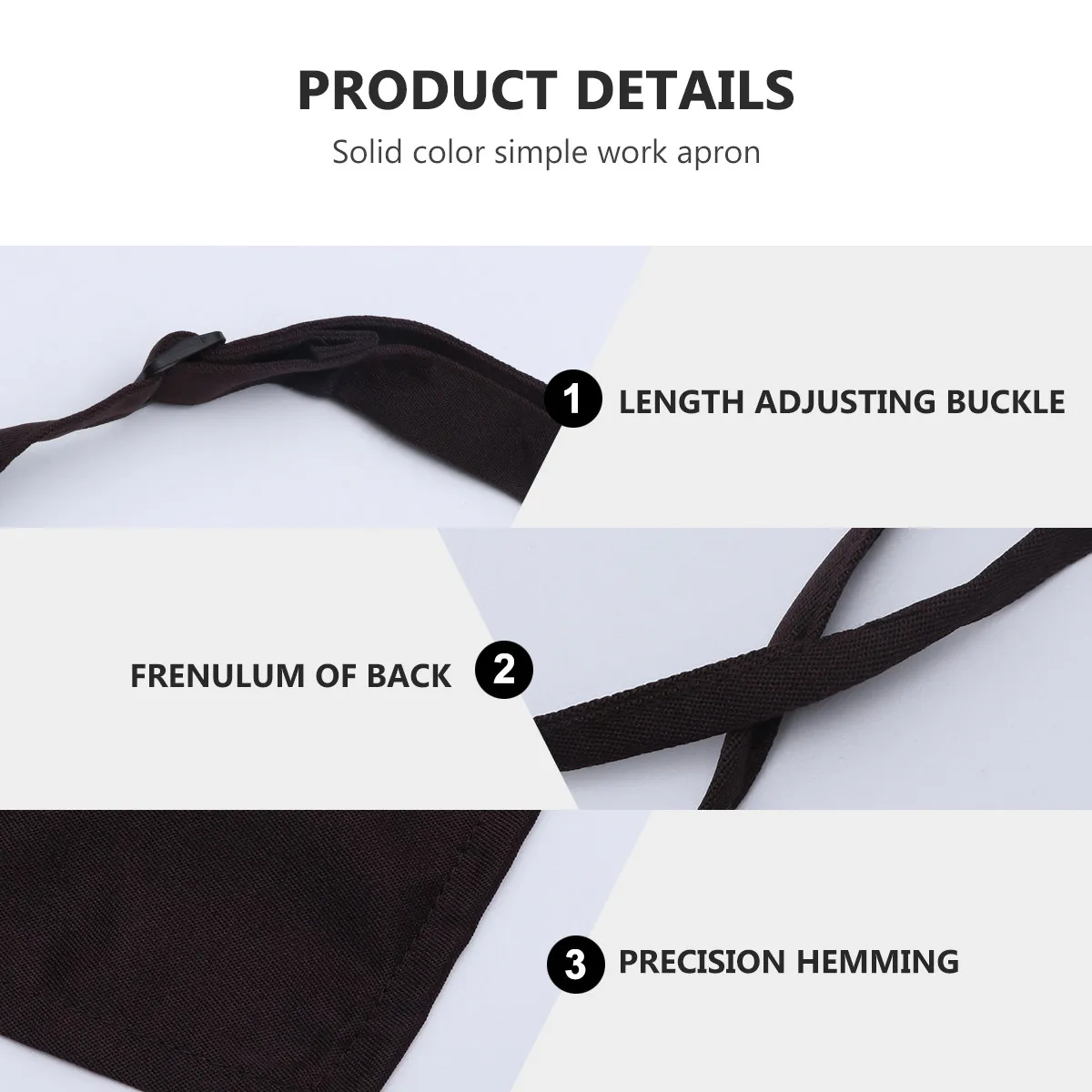Waterproof Dustproof Apron Cooking Kitchen Protective Apron with Large Front Pocket for Barber Haircut Hair Dyeing Hairdressing