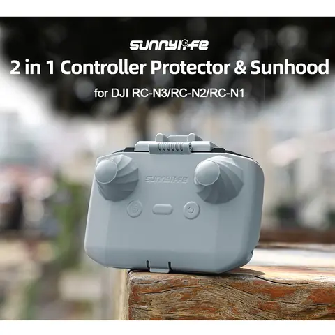 Wtohoby 햇빛가리개 후드 및 조이스틱 로커 보호대, DJI 플립, NEO, AIR3S RC-N3 컨트롤, 차광 커버, 드론 액세서리