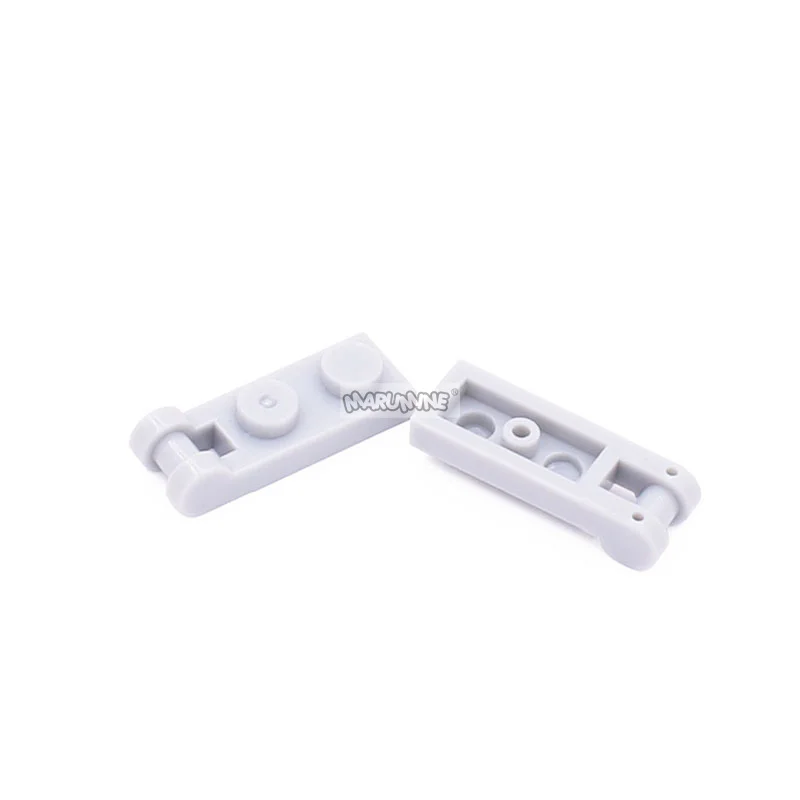 Marumine Bricks Plate Modified 1x2 With Bar Handle 30PCS Compatible with 60478 MOC Build Block Parts DIY Connect Accessories