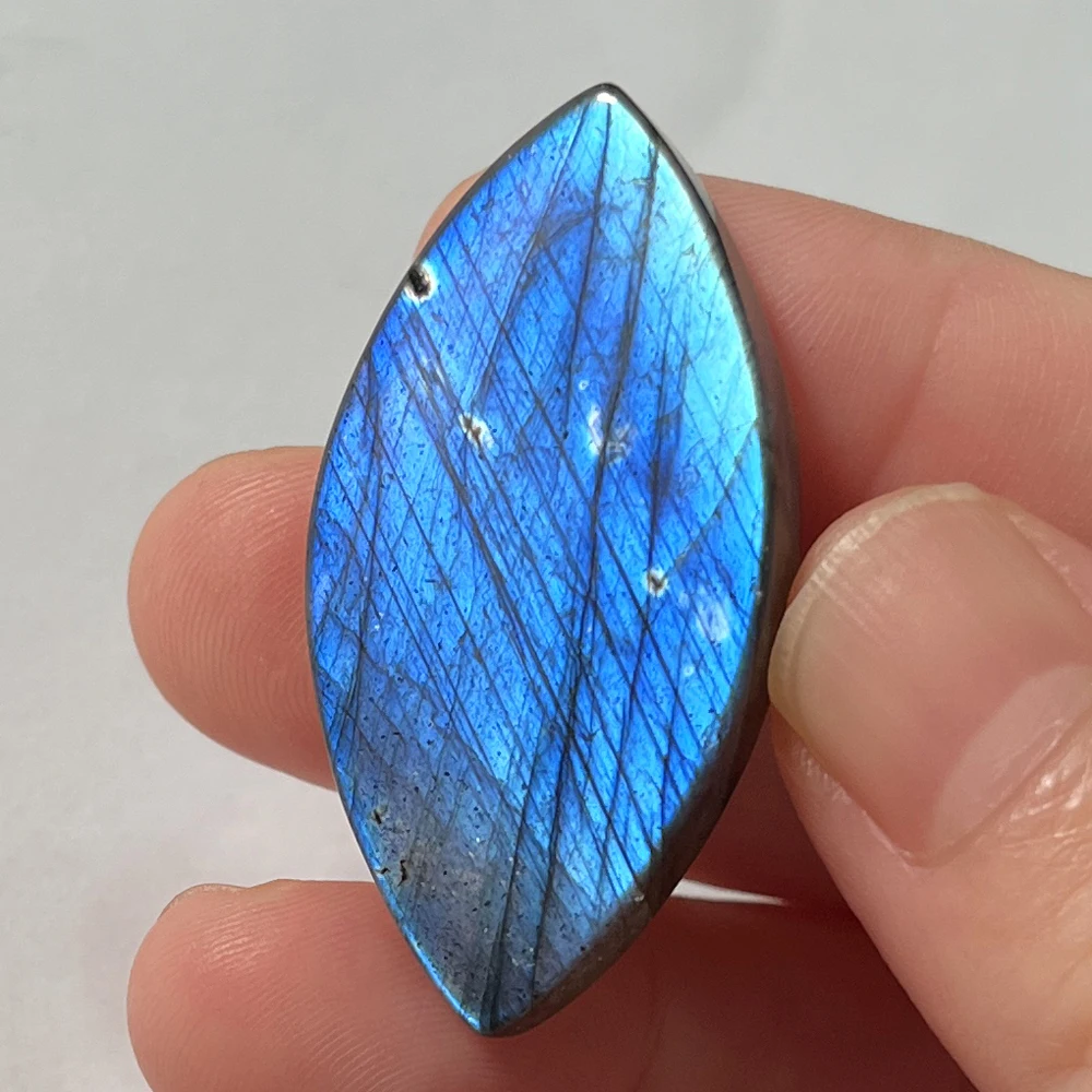 Natural Stone Irregular Shape Loose Bead Blue Purple Labradorite Cabochon CAB