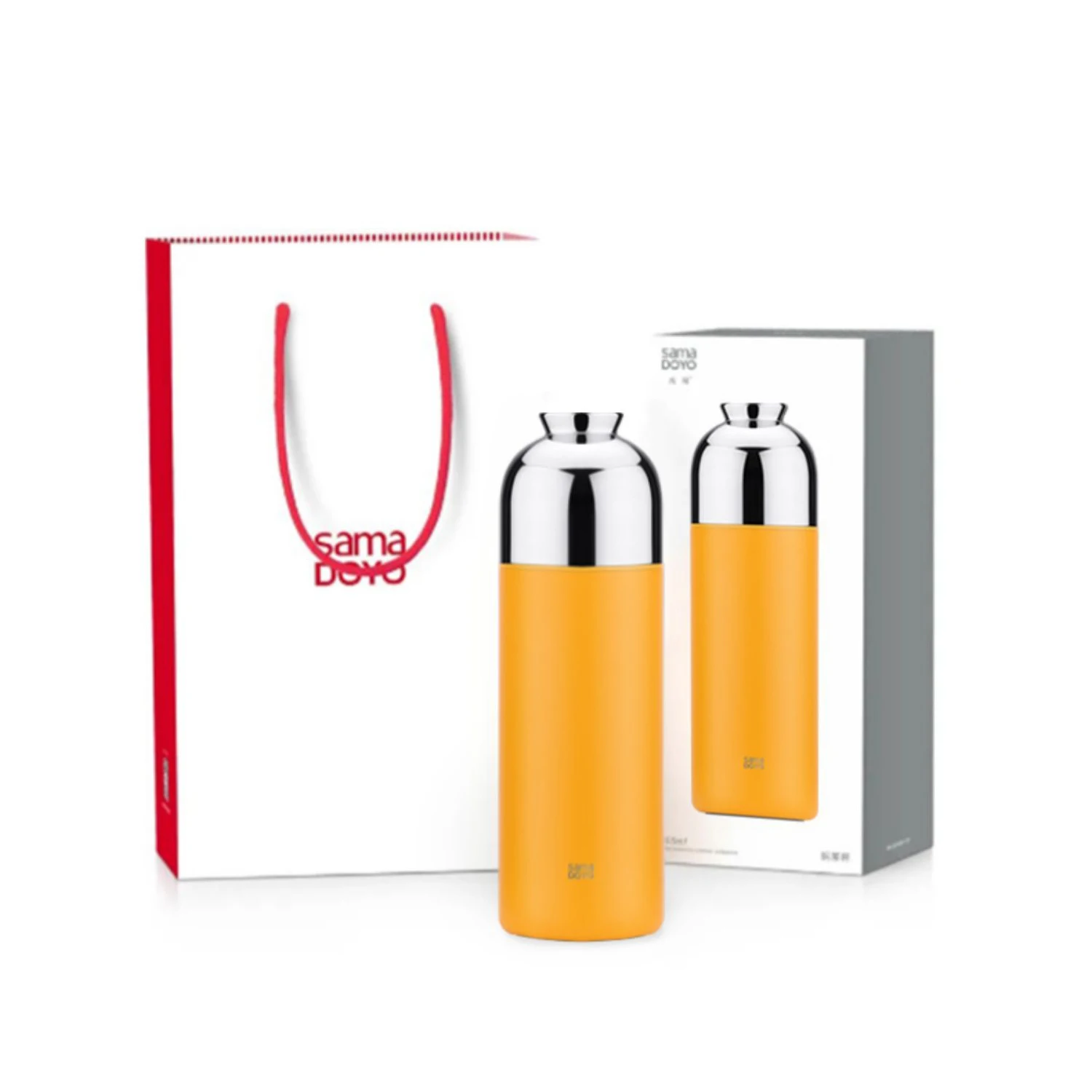 SAMADOYO-Tea Making Cup, Portable Tea Cup, 304 Stainless Steel, Double Layer, Car Mounted Water Cup