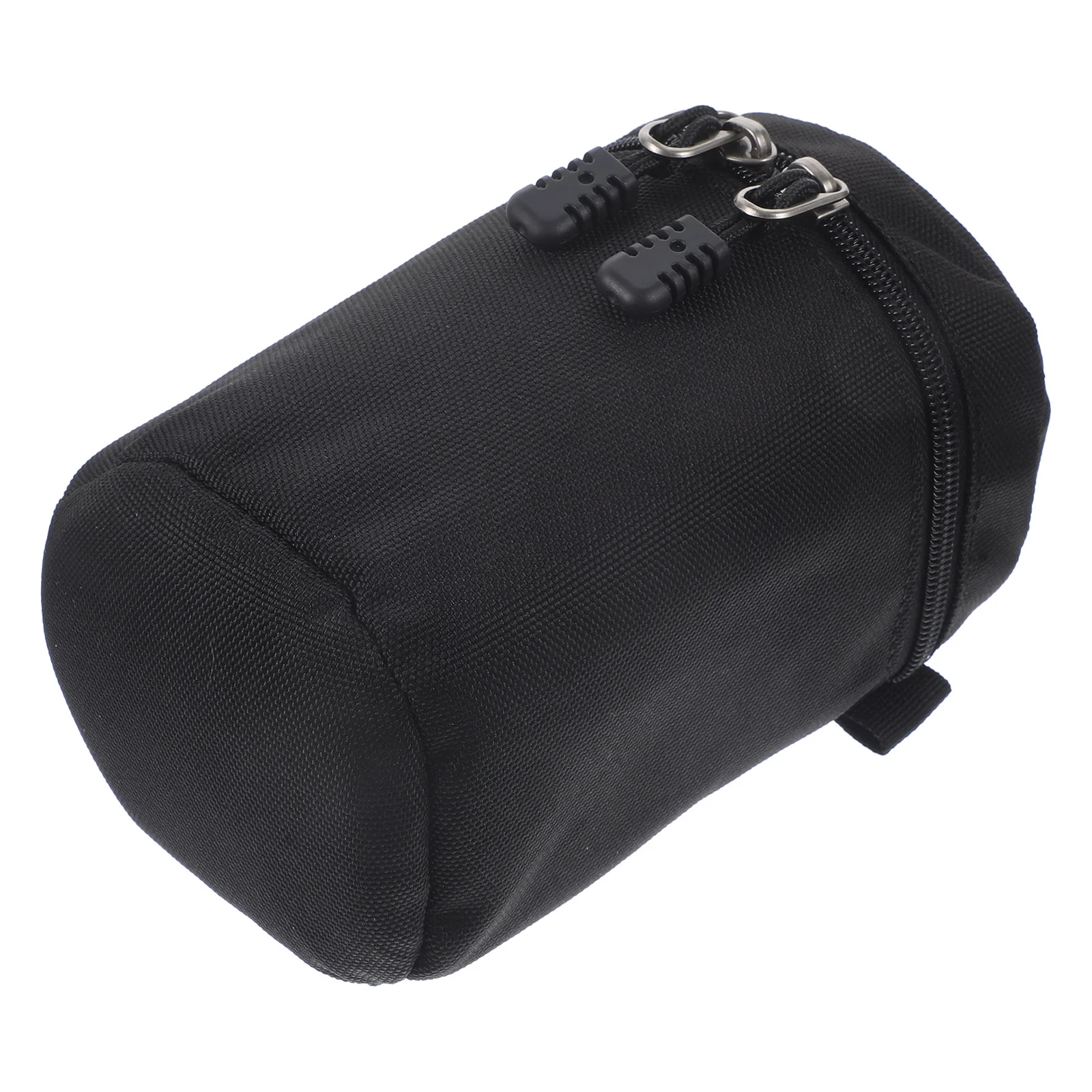 

Camera Lens Pouch Premium Pu Material Lightweight Compact Shockproof Waterproof Drop Protection For Dslr Portable Lens