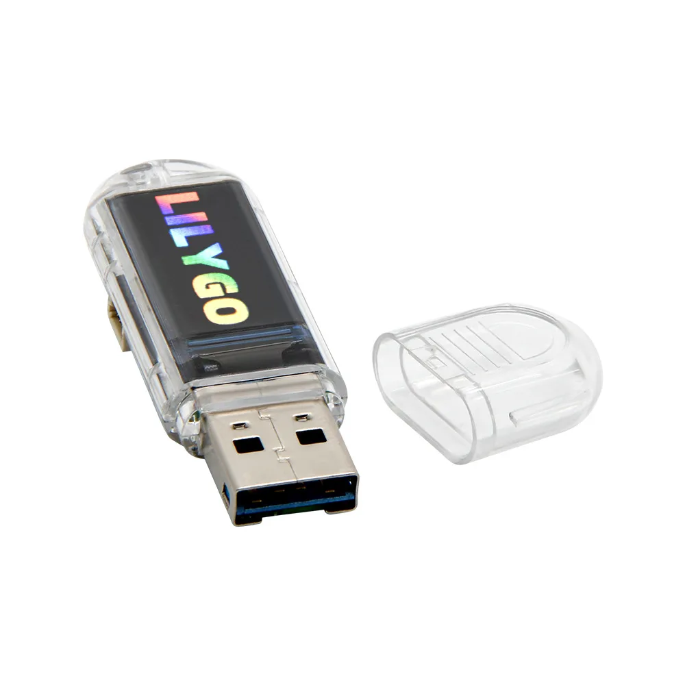 

0,96-дюймовый ЖК-дисплей платы разработки T-Dongle-S3 поддерживает интегральную схему микросхемы Wi-Fi, Bluetooth и TF-карты