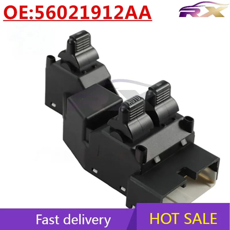 NEW:56021912AA Suitable for 1999-2002 Dodge Ram Automobile Power Window Control Switch Glass Lifter Switch