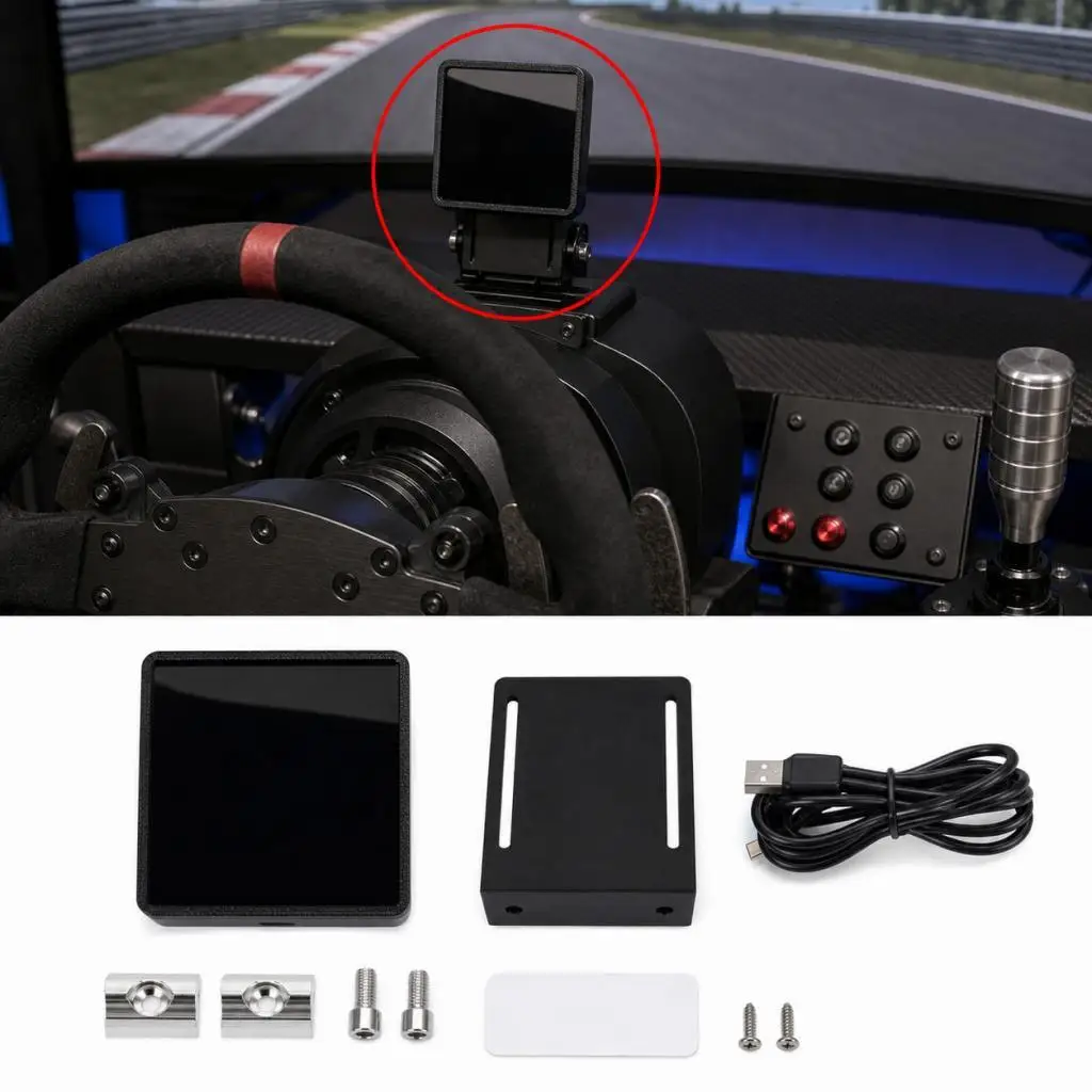 Dashboard Gear Instrument Panel Convenient Easy Installation Compact RGB LED