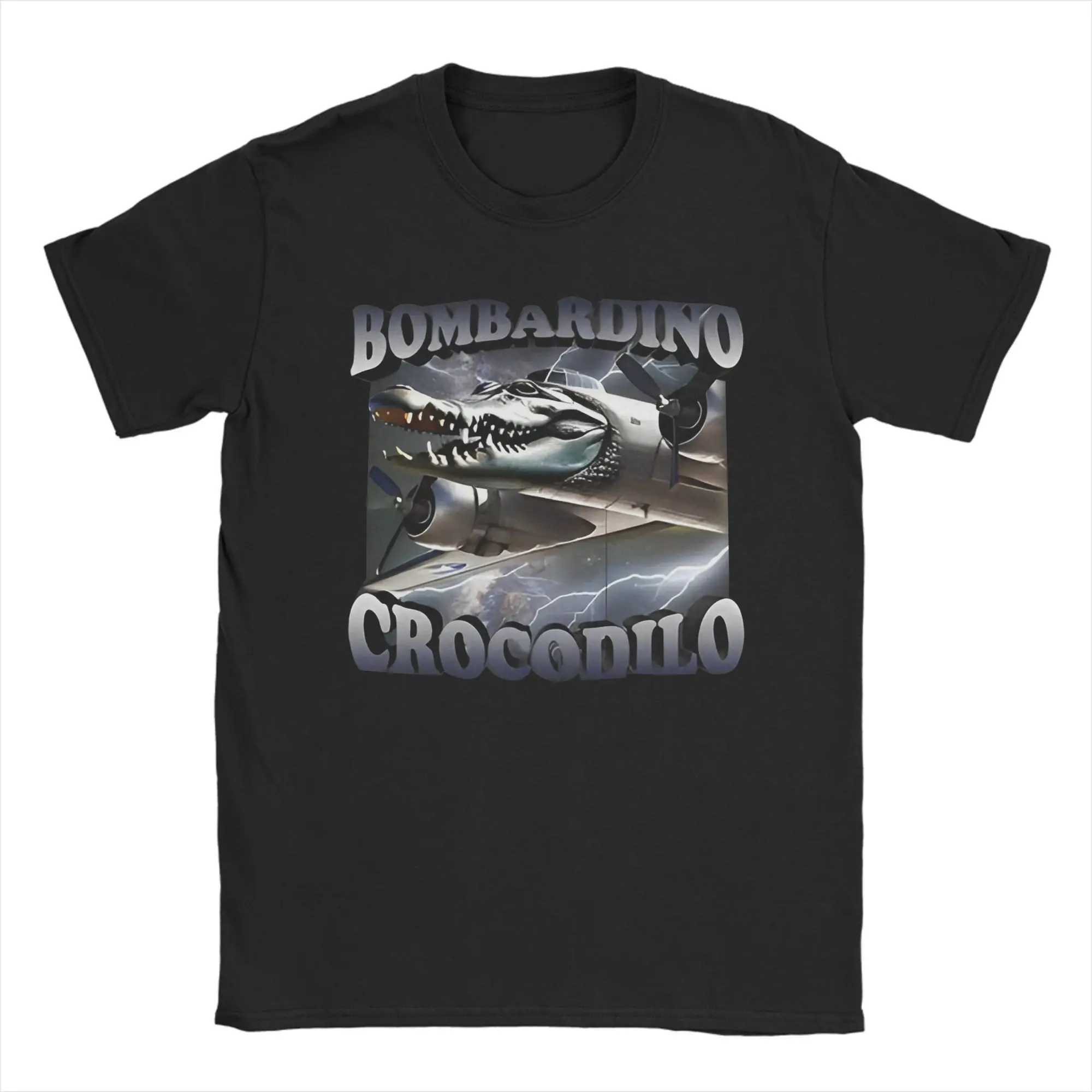 

Meme Italian Brainrot Tralalero Tralala Tung Tung Tung Sahur T Shirt Summer Streetwear T-Shirts Cotton Tshirt For Male Clothes