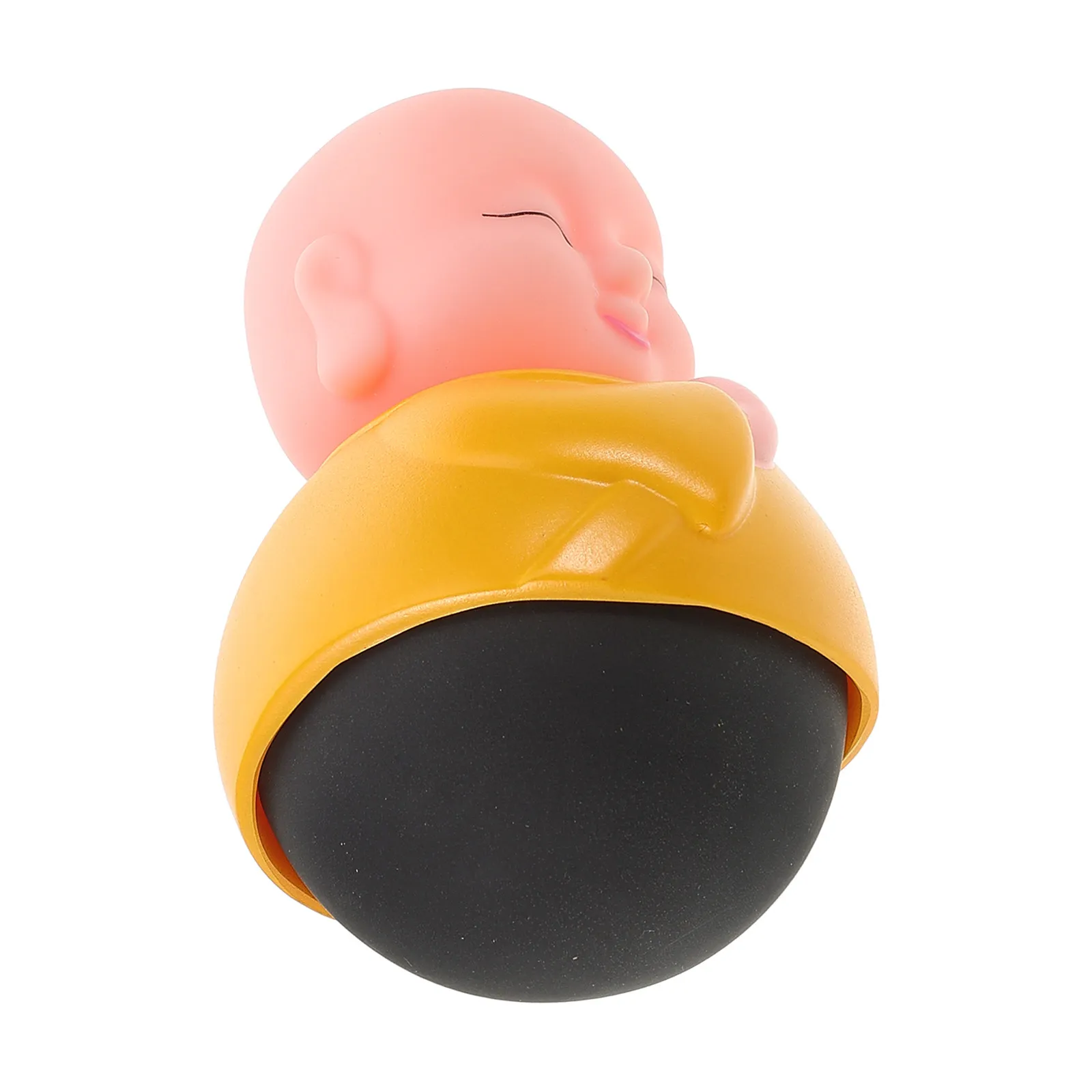 

Cute Mini Tumbler Wobbling Monk PVC Vinyl Material Smooth Desktop Decoration Party Favor Birthday Goodie Bag Filler