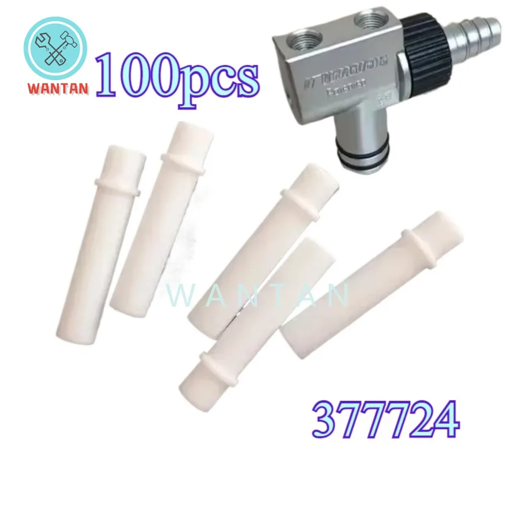 

100 Pcs 377724 PTFE Venturi Spare Insert for Powder Pump IG02 High Quality and Durability