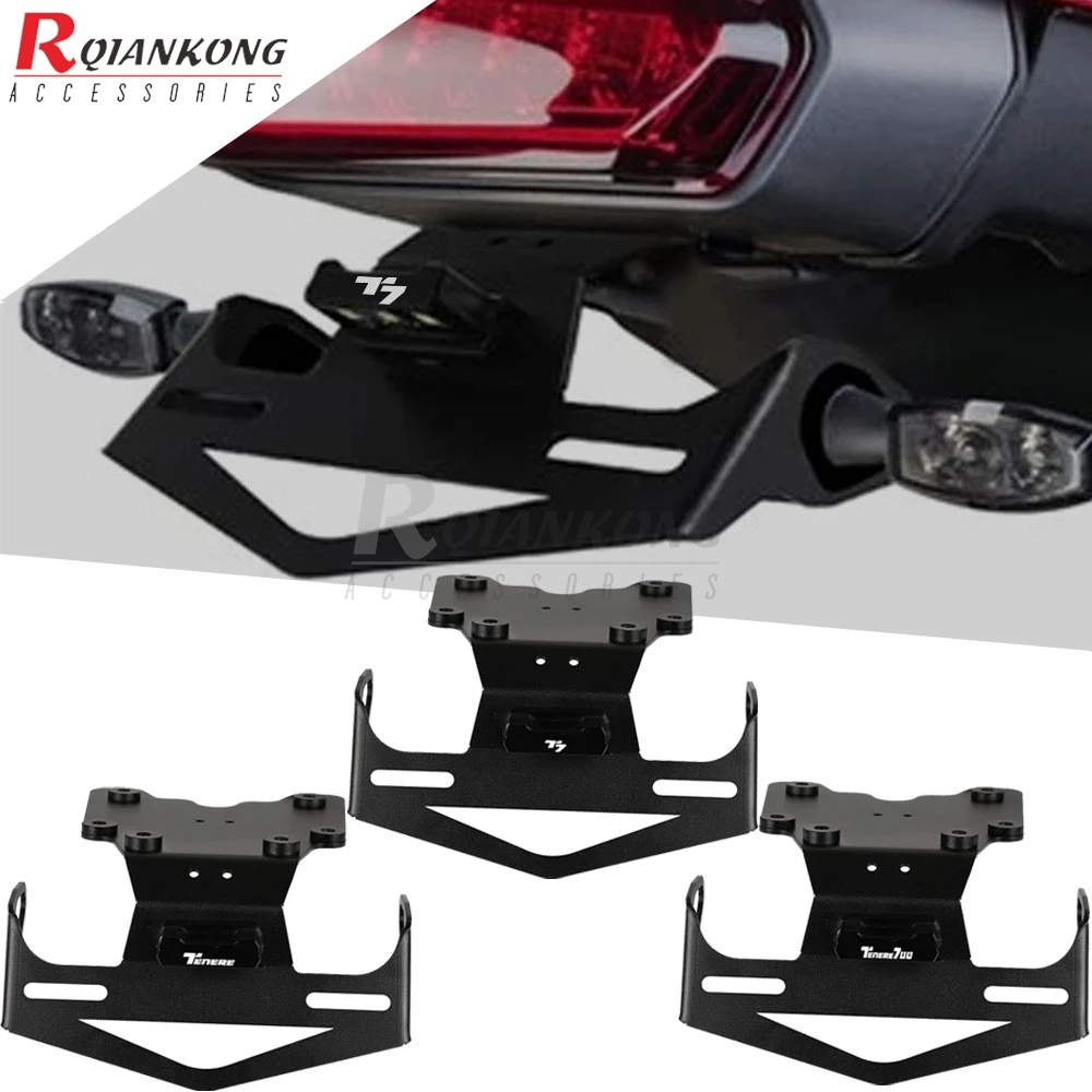 

Motorcycle License Plate Holder FOR YAMAHA T7 Tenere 700 2019-2020-2021-2022-2023-2024-2025-2026 Tail Tidy Fender Eliminator Kit