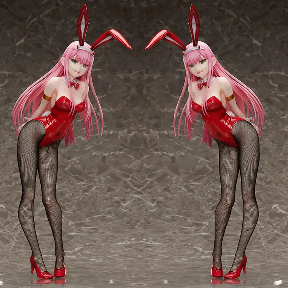 1/4 FREEing B-style Figure Darling in the FRANXX Zero Two Code:002 Anime Bunny Girl PVC Action Figure Toy Collection Model Doll