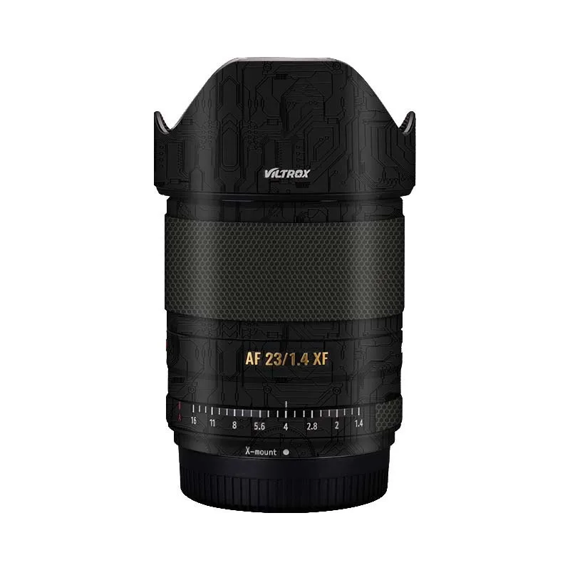 عدسة الكاميرا فيلم التفاف الجلد ، الغطاء الواقي ، المضادة للخدش ، ملصقا ل Viltrox AF23mm ، F1.4 ، 23mmF1.4 ، 23F1.4