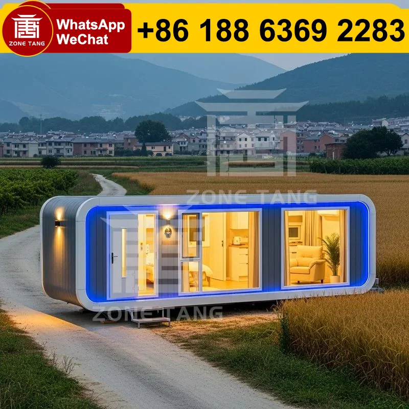 

Foam Insulation Villa Modern Capsule House 2 Story Modular Homes Changing Room Affordable Tiny Houses Apple Capsule House School