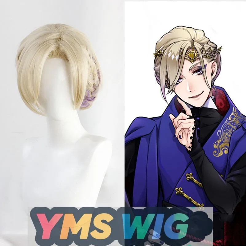 【YMS WIG】Twisted Wonderland Little Mermaid Vil Cos Wig Schoenheit Updo Style