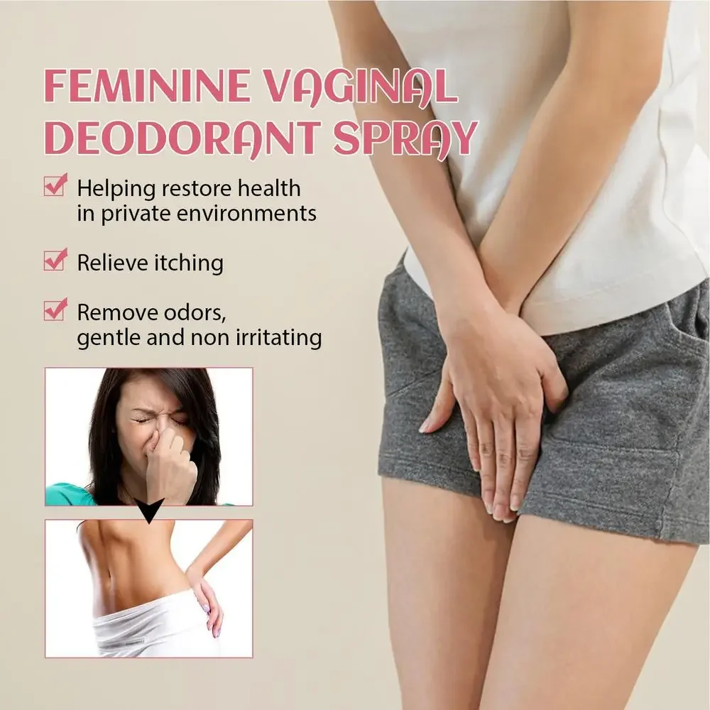 40ml Women Vaginal Private Parts Spray Reduce Odor Moisturizing Care Intimate Fresh Feminine Clitoris Vaginal Deodorant Spray