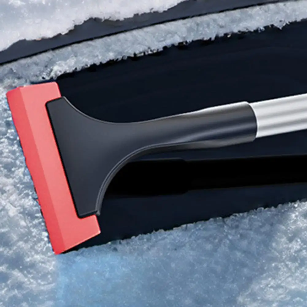 Heavy-duty Plastic Ice Shovel Extendable Glass Snow Shovel with Sharp Edge Foam Grip for Car Ice Scraper with for Truck for Xmas