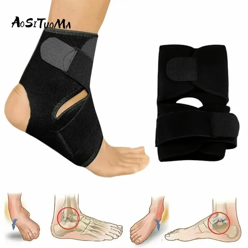 Unisex Breathable Pressure Achilles Tendon Brace - Perfect For Running, Cycling, Football & Badminton