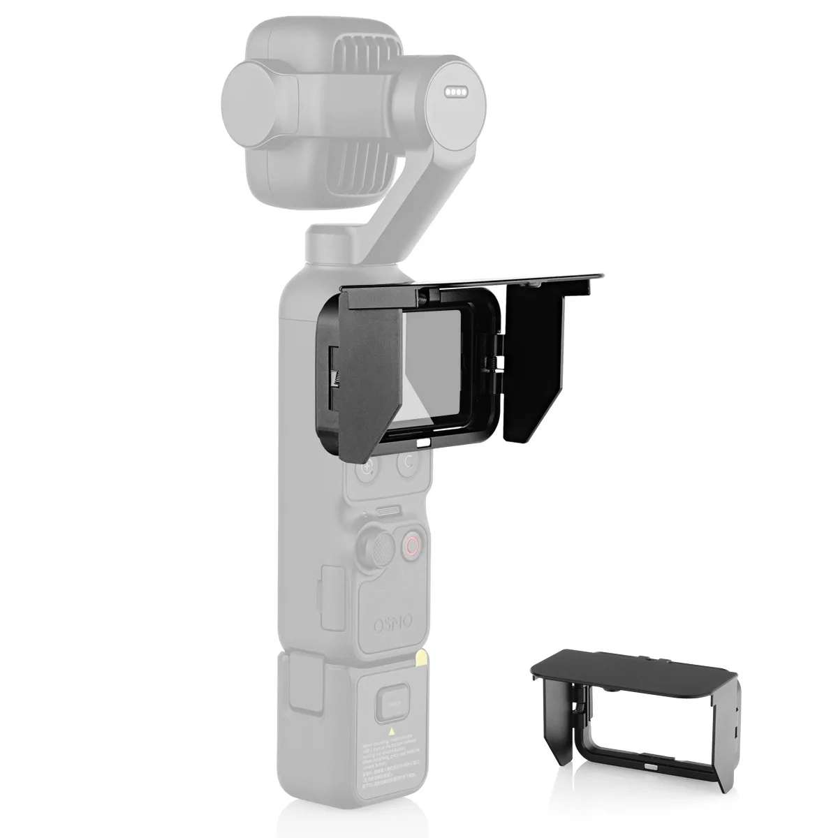 Aluminum Sun Hood Shade Cover Foldable Quick Release for DJI Pocket 4 Pro /4/3 Screen Protector Cover Shell camera Accessories