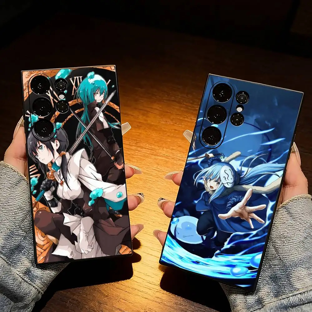 TenSura Slime King R-Rimuru TempestS Phone Case For Samsung S25,S24,S21,S22,S23,S20,Ultra,S26,Plus,Fe,Note,5G Black Cover