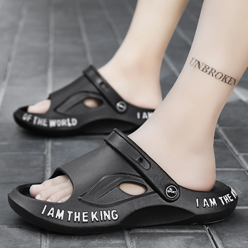 

New Platform Soft Eva Slippers Men Fashion Flip Flops Unisex House Shoes Bathroom Non-Slip Slides Indoor Outdoor Sandals