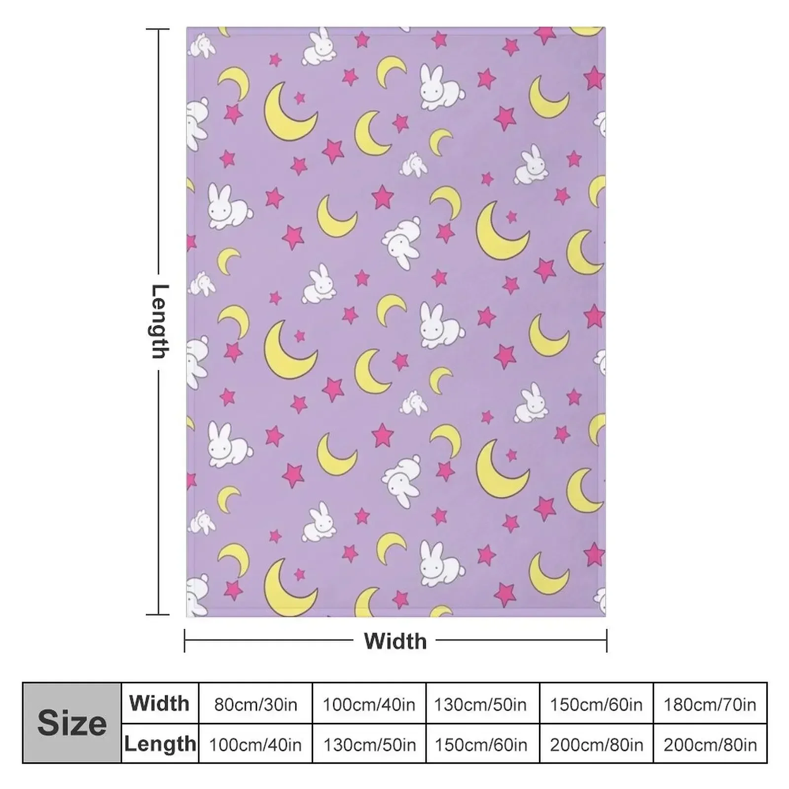 Usagi Blanket Throw Blanket Decorative Sofas Furrys Large Blankets