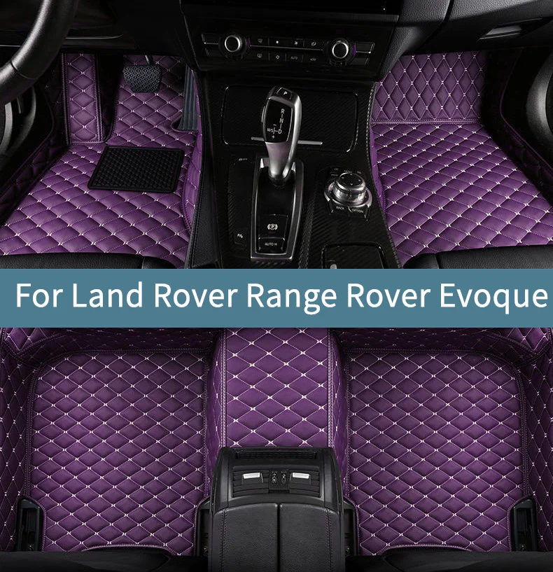 

All Weather Full Set Car Floor Mats For Land Rover Range Rover Evoque 2018 2019 2020 2021 2022 Leather Floor Mats For Cars
