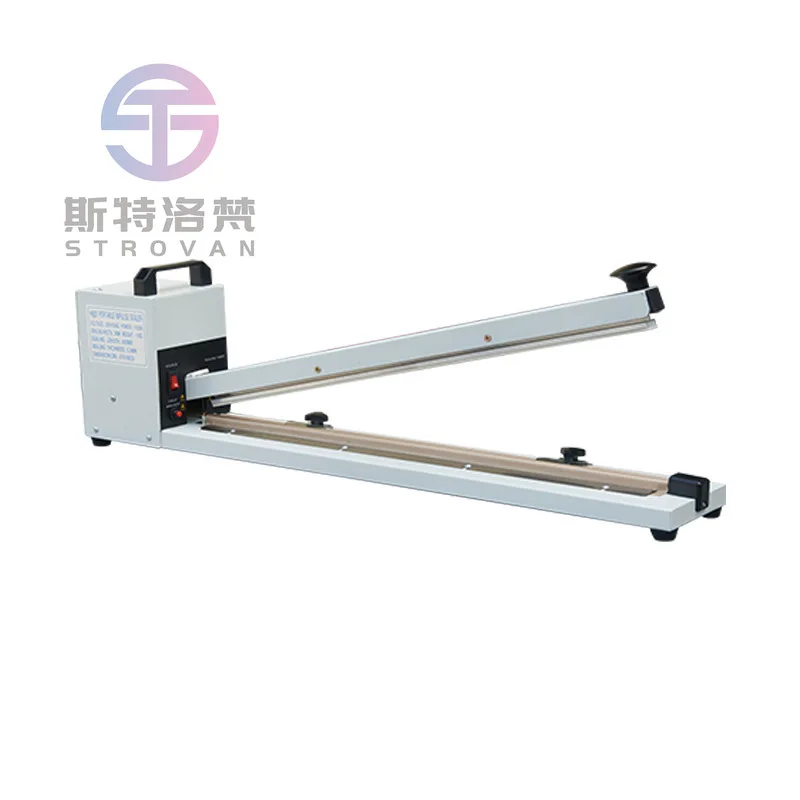 Long-Type HI Series Hand-Press High-Power Manual Gear Safety Kraft Paper Plastic Film Heat Sealing & Cutting Machine