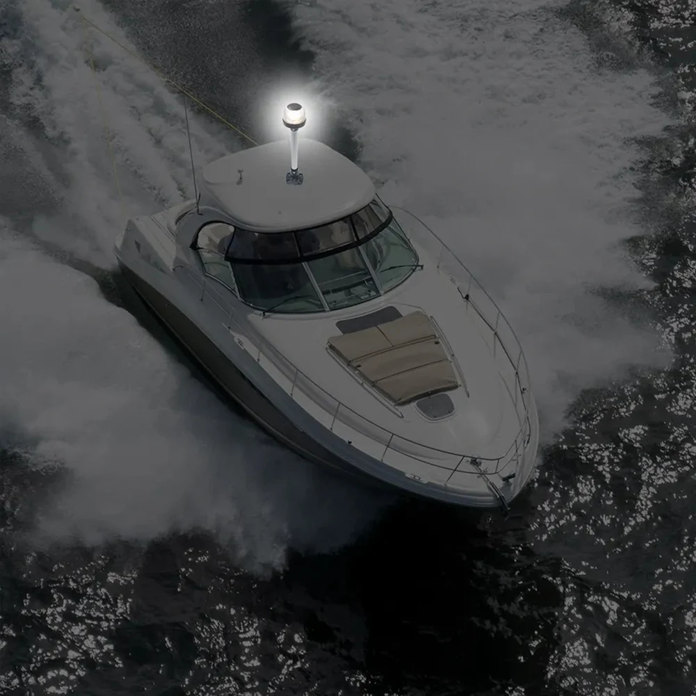 A06T-Allround LED Plug-in Mount Navigation Light Boat LED Stern Light Yacht Stern Anchor Light