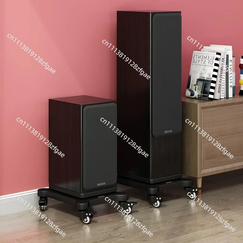1PCS Double Layer Bookshelf Subwoofer Floor Speaker Desktop Audio Shock absorber Speaker Isolator Pad Stand Base Bracket  Rack