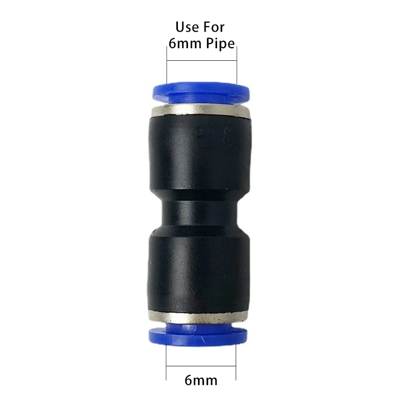 5pcs 6mm Low Pressure Misting Fog Nozzles With Quick Access Tee Connector Breeding Garden Landscaping Irrigation Sprayers