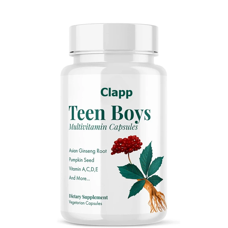 

Health Naturopathic Program for Adolescent Boys -60 Vegetarian Capsules - Daily Multivitamin Supplements - Kosher