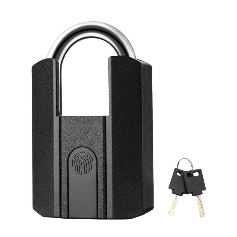 Intelligent Fingerprint Lock Advanced Fingerprint Padlock Small Fingerprint Padlock for Gym Homes & Office Security