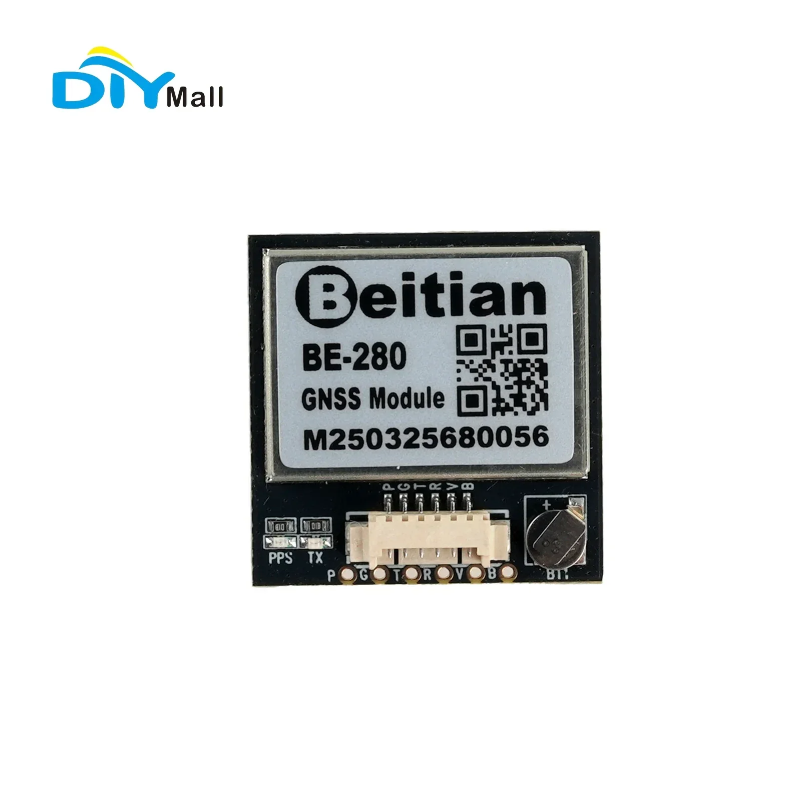 BE-280 Integrated GNSS GPS Receiver Module with Antenna M10050 Chip Low Power Navigation Sensor for Drone FPV RC DIY Projects