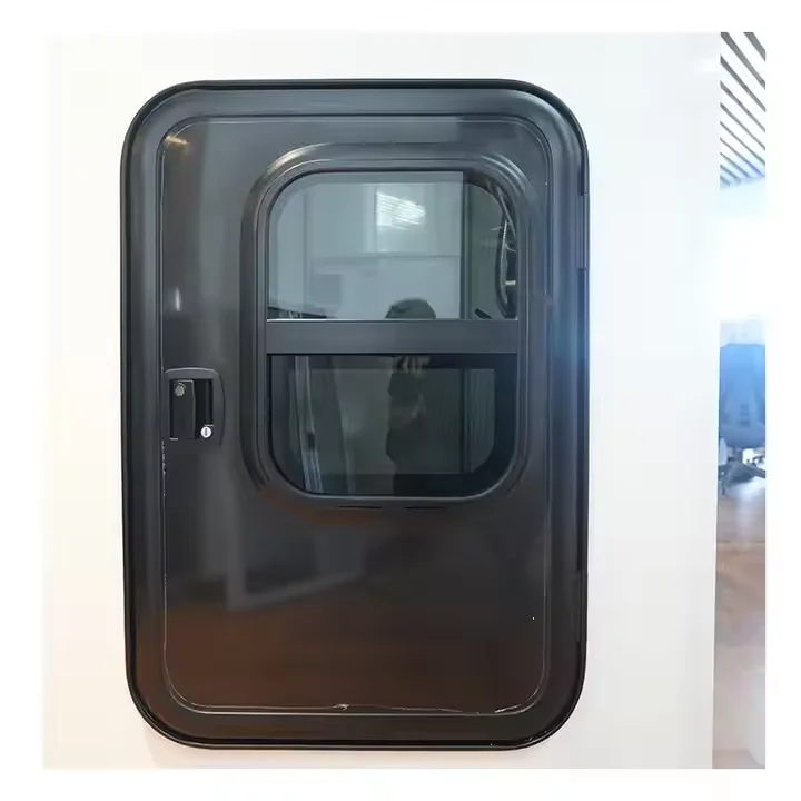 Rv Small Door Teardrop Trailer Doors With Sliding Window Best Quality From China Factory Marine Boat Entry Door Aluminum Alloy