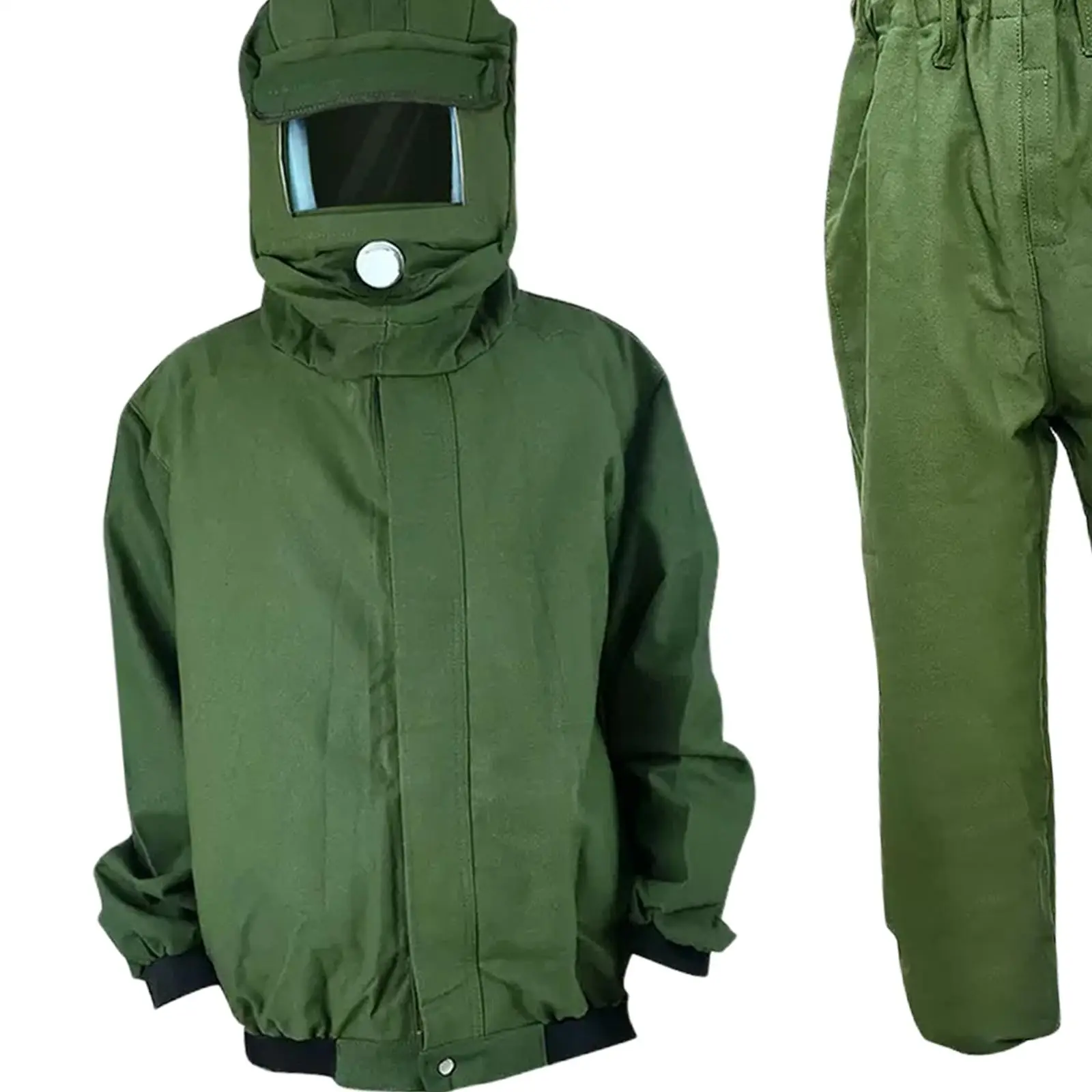 Sand Blasting Suit Canvas Sandblasting Clothing for Grinding Shipbuilding Welder
