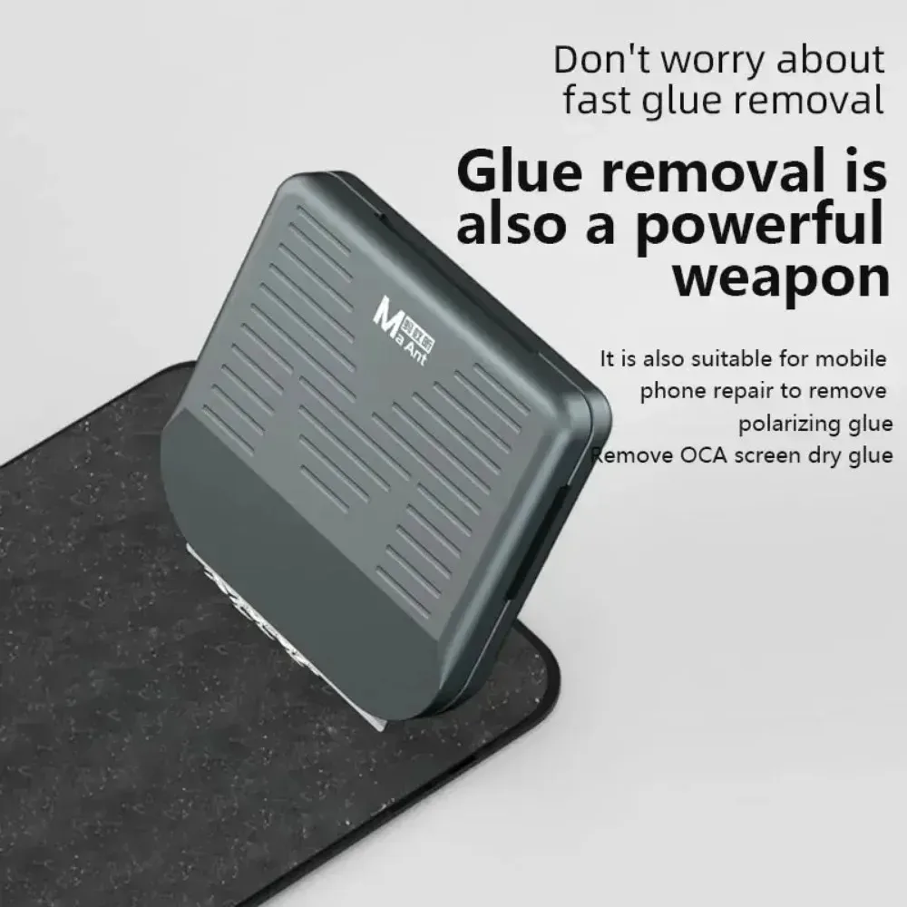 MaAnt MY-116 حامل شفرة على الوجهين لتفكيك الشاشة لاصق الهاتف المحمول IC اللوحة الأم إزالة الغراء أداة إصلاح