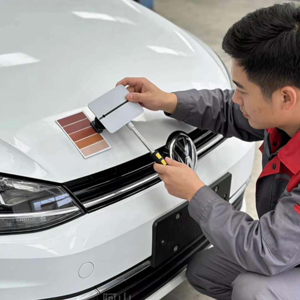 

Регулируемый магнитный держатель для цветовых карт автомобильных красок, телескопическая ручная подставка для образцов красок-спреев TL