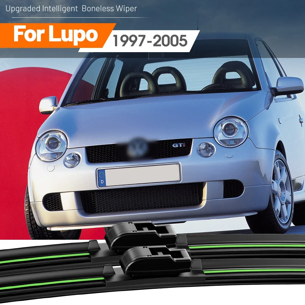 

2 шт. для VW Lupo 1997-2005, щетки стеклоочистителя переднего стекла 1998 1999 2000 2001 2002 2003 2004, аксессуары для лобового стекла