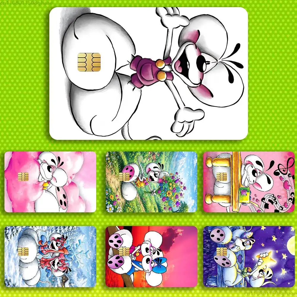 

Cartoon D-Diddl Card Sticker Diy Decorate Exquisite Bank Card Decals Patch Documents Birthday Gift