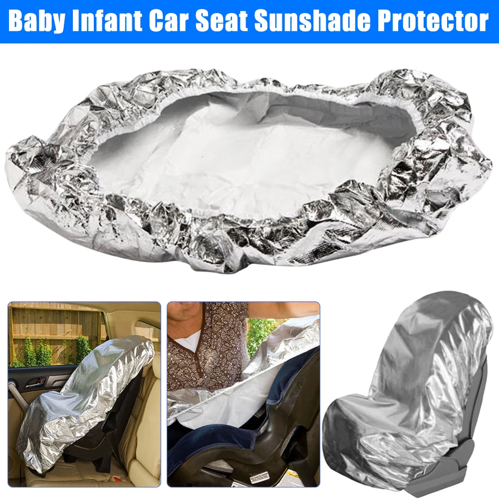 

Baby Car Seat Sunshade Safety Seat Sunshade Baby Children Dust Covers Sunscreen Heat Insulation Seat Cover Children Car Supplies