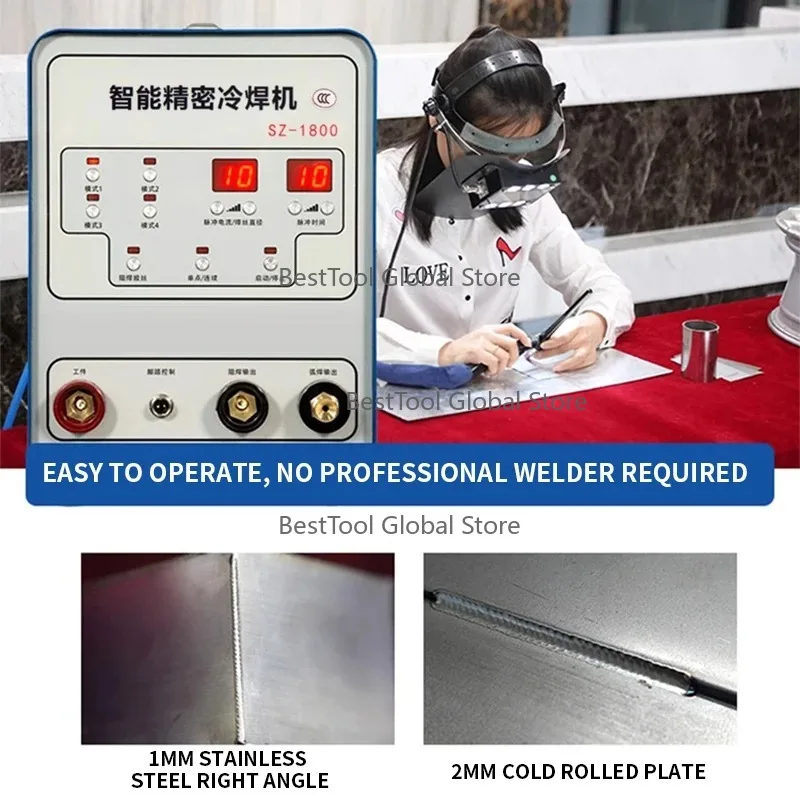 SZ-1800 Ind-ustrial cold welding machine Pr-ecision welder for spot welding, resistance welding, wire welding