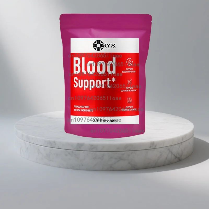 

5-in-1 Blood Support Patches | Iron, Folate & Vitamins B6/B12/C | 30 Patches, 1-Month Supply for Optimal Health