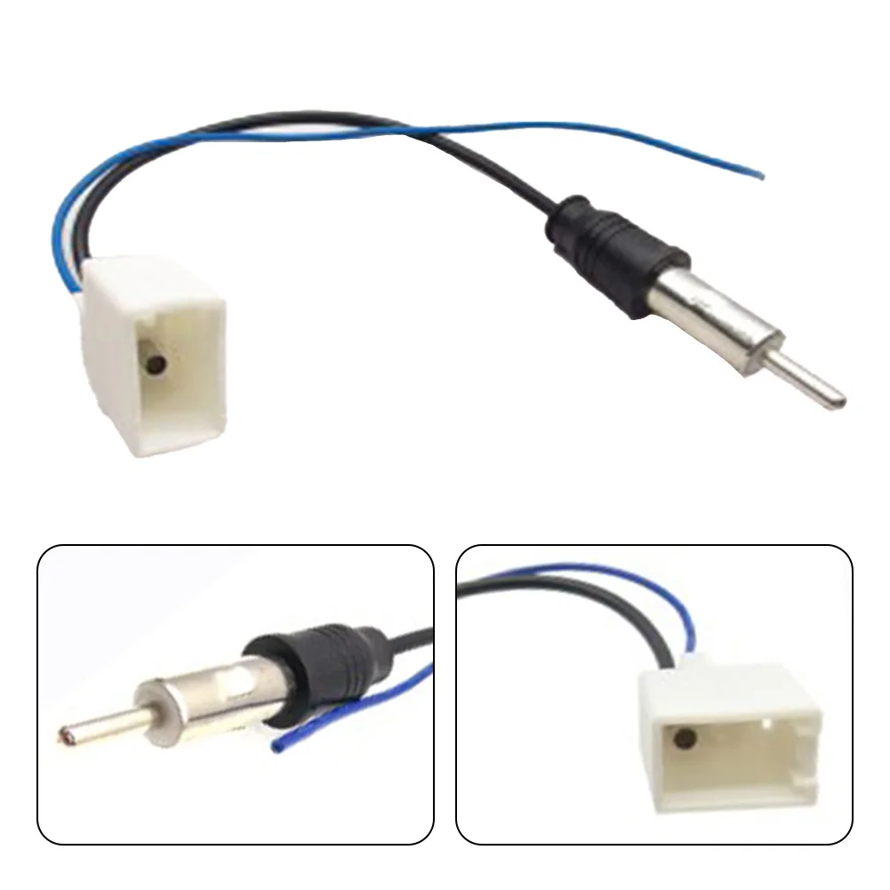 

Harness Radio Antenna Wire Antenna Adapter Car Accessories Connector Cable DC 12V Female Adapter Plastic+metal