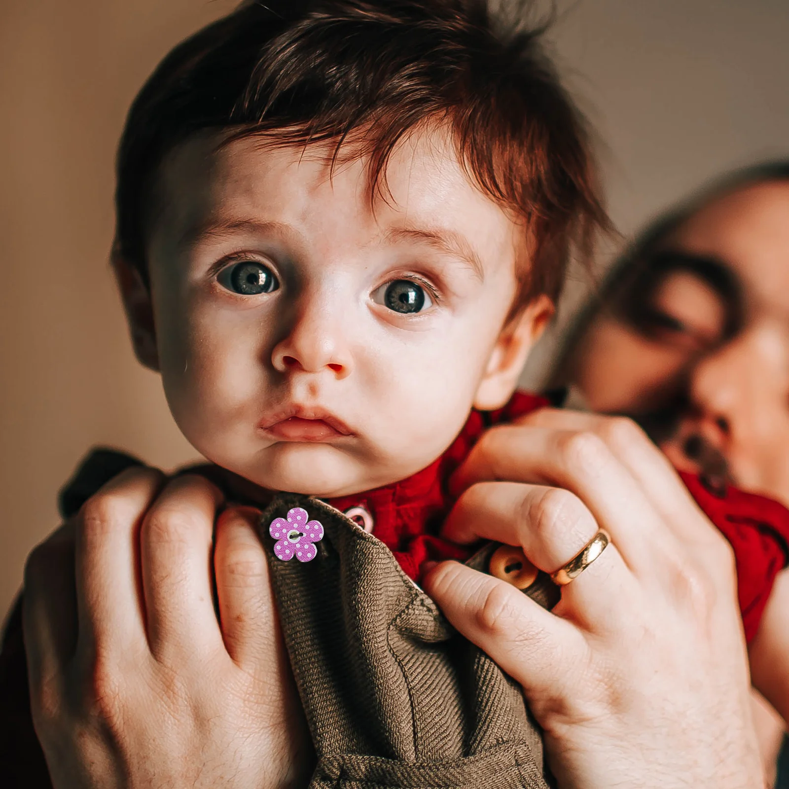 

50Pcs Colorful Flower Wooden Buttons 2cm 2 Holes Decorative Sewing Craft Scrapbooking DIY Button for Baby Sweater Knitting