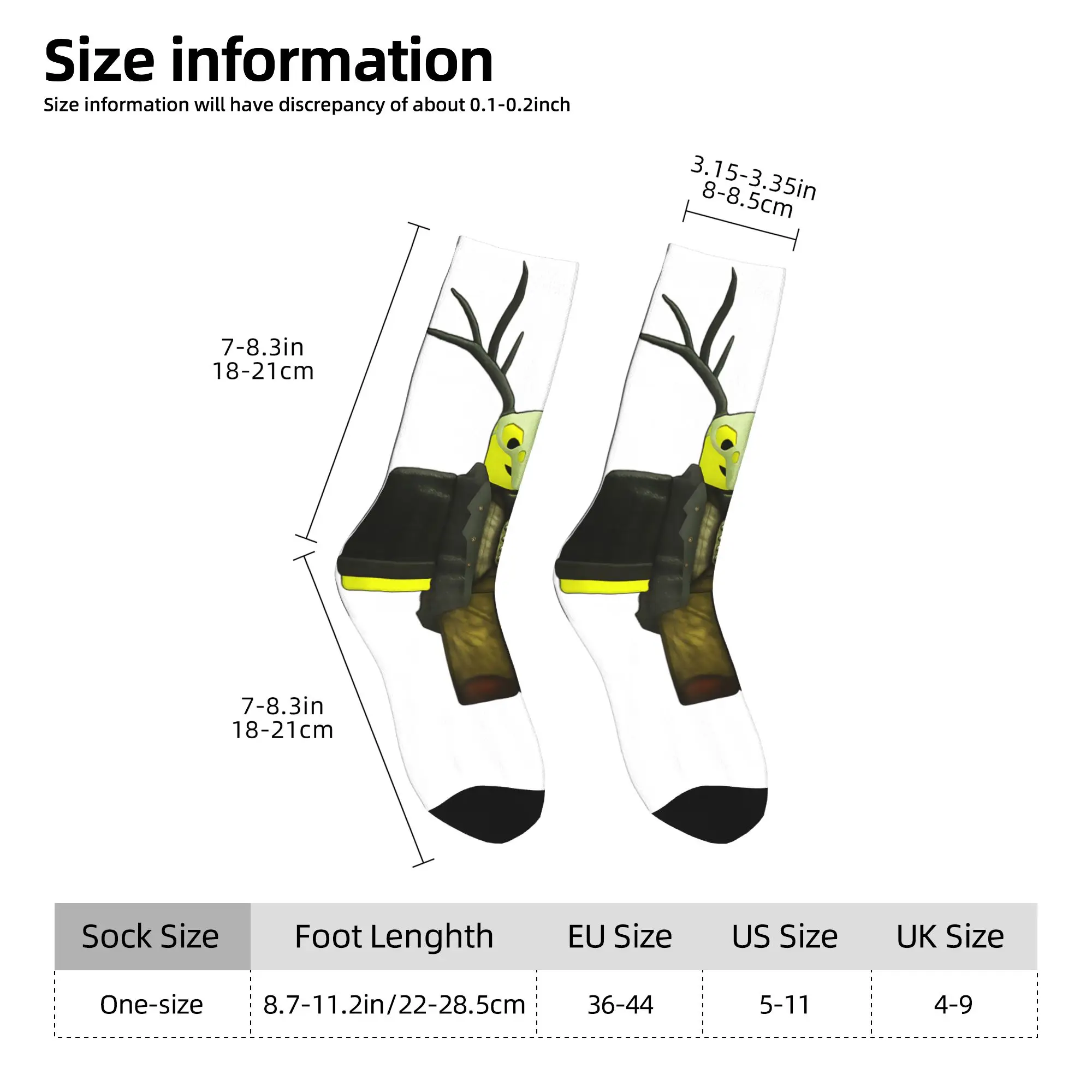 Cultist in The Forest Kids Run 99 Nights Halloween Escape جوارب جوارب قوطية شتوية مضادة للانزلاق جوارب للجنسين قابلة للتنفس