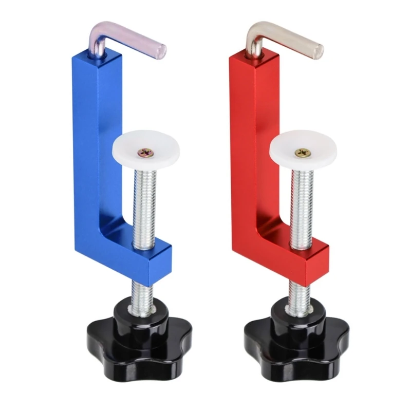 

652F Practical Woodworking Screw Clamps Secure Woodworking Assistant Effective Wood Clamps for Woodworkers Home Renovators