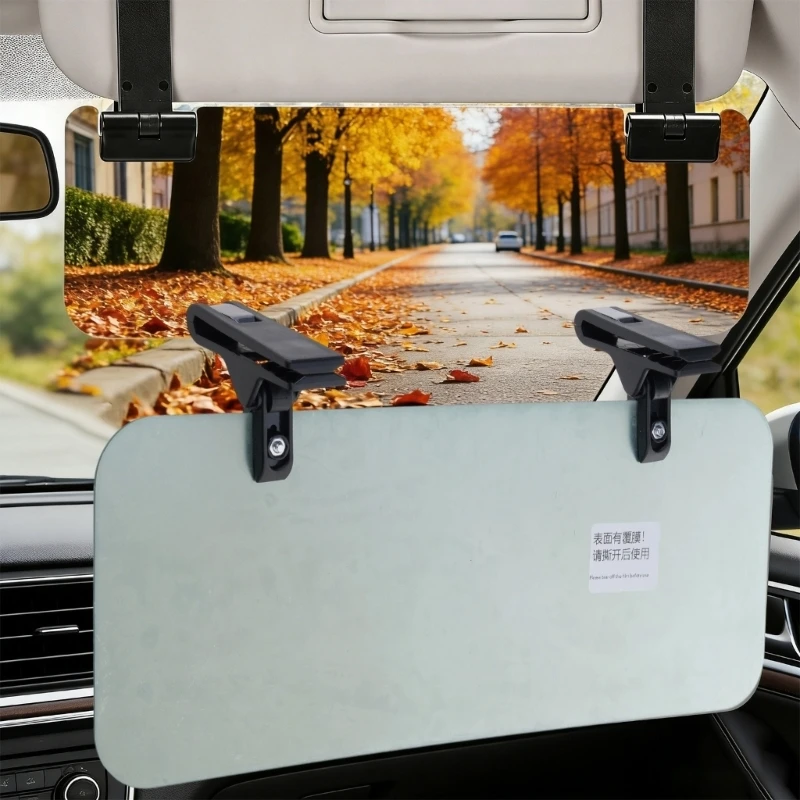 M68B Car Sunvisor Extender Crafted from Nylon For Enhancing Driving Comfort And Safety